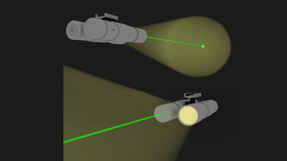 Taclight  Laser  amd Taclight Mount preview image 1